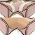 Borsa a Spalla in Pelle Eden di Givenchy Marrone Rosa Bianco - vista 5