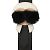 Fendi Karlito Leather Shoulder Strap Black White - view 6