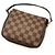 Pochette de mano Louis Vuitton Truth Makeup Castaño Damier ebene - vista 2