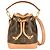 Noe Borsa a Spalla Nano Noé Louis Vuitton Marrone Monogramma