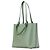LOEWE Borsa Anagram in pelle di vitello liscia verde piccola - vista 2