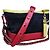 Borsa a spalla hobo piccola Chanel Gabrielle de Chanel Rosso Giallo Blu navy