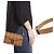 Borsa a spalla con cintura MCM Small Patricia Visetos marrone - vista 3