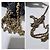 Borsa a spalla con cintura MCM Small Patricia Visetos marrone - vista 8