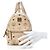 MCM Visetos X-Mini Stark Rucksack mit Seitenstud Beige - Ansicht 3