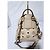 MCM Visetos X-Mini Stark Rucksack mit Seitenstud Beige - Ansicht 4