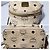 MCM Visetos X-Mini Stark Rucksack mit Seitenstud Beige - Ansicht 7
