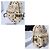 MCM Visetos X-Mini Stark Rucksack mit Seitenstud Beige - Ansicht 8