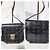 MCM Visetos Piccola Borsa Crossbody/Spalla Patricia Nera Nero - vista 6