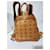 MCM Stark Side Studs Medium Backpack Brown  - view 13