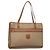 Céline CELINE Macadam Canvas Tote Bag Beige Gold Auth gh382 Golden