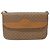 Gucci Bolsa de Ombro Micro GG Supreme PVC Bege Dourado 004 106 0024 Auth ep9330 - vista 2
