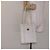 Borsa a Spalla MCM in Pelle Bianca e Oro Auth bs27684 Bianco D'oro - vista 21