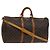 LOUIS VUITTON Borsa Boston Monogram Keepall Bandoulière 55 M41414 Auth LV 127459 Monogramma