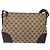 Borsa a Spalla GG Canvas Gucci Beige Argento 114273 Auth gh243 - vista 3