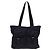 Borsa Tote Prada in nylon blu navy argento autentica 127867 - vista 2