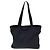 Borsa Tote Prada in nylon blu navy argento autentica 127867 - vista 3