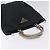PRADA Borsa a Mano Nylon Metallo Nero Oro Auth 130971 D'oro - vista 6