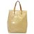 LOUIS VUITTON Monogram Vernis Reade MM Borsa a Mano Beige M91141 LV Auth 132069 - vista 2