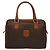 Céline Borsa a mano in tela Macadam CELINE in pelle PVC marrone oro Auth fm4799 D'oro - vista 2