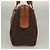Céline Borsa a mano in tela Macadam CELINE in pelle PVC marrone oro Auth fm4799 D'oro - vista 4