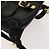 Zaino in pelle nero e oro Gianni Versace Auth bs27658 D'oro - vista 11