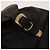 Zaino in pelle nero e oro Gianni Versace Auth bs27658 D'oro - vista 15