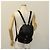 Zaino in pelle nero e oro Gianni Versace Auth bs27658 D'oro - vista 25