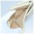 Chanel Billetera Bifold de Cuero Blanco Oro CC Auth bs27934 Dorado - vista 21