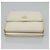 Chanel Billetera Bifold de Cuero Blanco Oro CC Auth bs27934 Dorado - vista 7