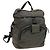 PRADA Backpack Nylon Khaki Silver Auth bs27852 Silvery