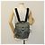 PRADA Backpack Nylon Khaki Silver Auth bs27852 Silvery - view 27