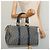 Borsa Boston in tela Trotter Christian Dior blu navy oro Auth ep9664 D'oro - vista 22