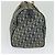 Borsa Boston in tela Trotter Christian Dior blu navy oro Auth ep9664 D'oro - vista 5