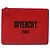 Borsa Clutch GIVENCHY in pelle rossa argento Auth bs27868 Rosso - vista 2
