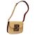 Borsa a Spalla Gancini Salvatore Ferragamo Smalto Beige Oro Auth bs27828