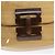 Borsa a Spalla Gancini Salvatore Ferragamo Smalto Beige Oro Auth bs27828 - vista 15