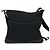 Borsa a Spalla GG Canvas Gucci Nera Argento 145857 Auth gh242 Nero - vista 2