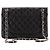 CHANEL - Sac à main Classique/Timeless Jumbo Chanel en cuir caviar noir - vue 3