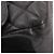 CHANEL - Sac à main Classique/Timeless Jumbo Chanel en cuir caviar noir - vue 6