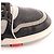 LOUIS VUITTON - Sneakers LV Trainer Low Louis Vuitton in pelle grigia e nera (T42.5) Grigio - vista 5