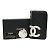 Cartera larga redonda Coco Mark de la línea Cambon de Chanel Negro Rosa Blanco - vista 10