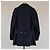 Giacca doppiopetto interna obliqua blu navy Christian Dior - vista 3