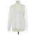 Camisa blanca de manga larga con botones de popelina Gucci
