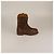 Botines marrones Ralph Lauren Castaño - vista 3