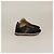 Sneakers Nere con Catena e Pelliccia Brunello Cucinelli Nero - vista 3