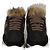 Sneakers Nere con Catena e Pelliccia Brunello Cucinelli Nero