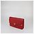Clutch casual in chevron rosso Chanel - vista 2