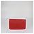 Clutch casual in chevron rosso Chanel - vista 3