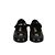 Autre Marque Sapatilhas de balé pretas em verniz com laço da Dolce & Gabbana Kids